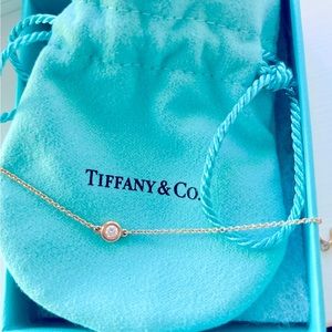 Tiffany & Co. rose gold and diamond bracelet